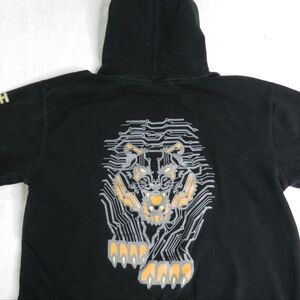 Cloak Sweatshirt Size Large Black Lion Graphic Hoodie Hidden in Plain Sight‎